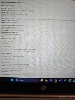 Notebook HP 15 16/512GB AMD Ryzen - 12
