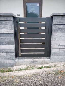 Bezúdržbové AL oplotenie - 12