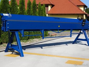 Ohýbačka, ohýbačka, lemovačka na plech, 4 m - 12