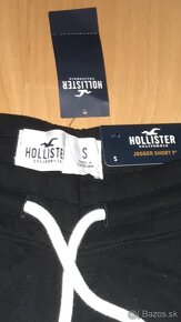 SÚPRAVA  HOLLISTER čierna: tričko + kraťasy veľ. S/M - 12