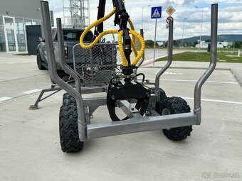 Vývozka - príves na drevo JANSEN HRW-30 3T - 12