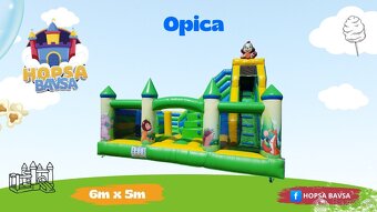 Nafukovacie atrakcie  - Hopsa Bavsa - - 12