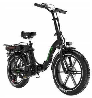 Skladací Elektrický bicykel 500 W 0 Km 24 Ah Bateria - 12