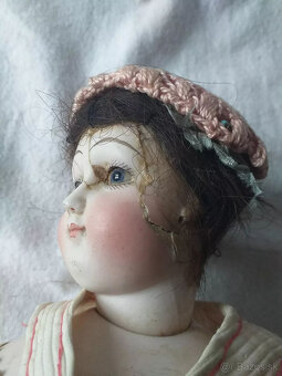 Stará bábika na reštaurovanie. Označte pre identifikáciu. - 12