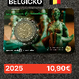 Euromince - pamätné dvojeurové mince Belgicko - 12