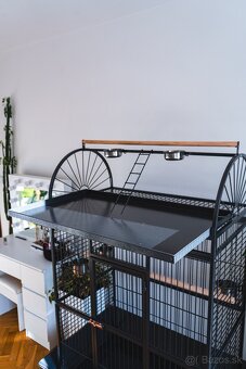 Luxusná klietka pre papagáje 🦜 – Bezpečná, Pevná, Nová - 12