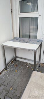 Nerezové pracovné gastro stoly, kuchynský stôl - 12