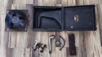 Prodám americký gramofon od Columbia na kliku . - 12