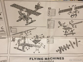 2 x stavebnica Merkur a 1x stavebnica Meccano - 12