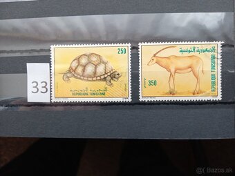 Poštové známky č.581 - AFRICKÉ ŠTÁTY II. - 20 ks sérií - 12