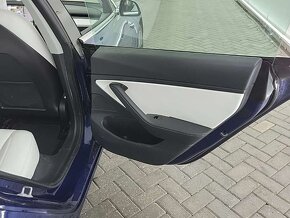 Tesla model 3 LR, záruka, autopilot, bílá kůže, 4x4 - 12