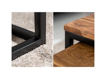 Pozor čitaj - Konferenčný stolík New Elements 2 ks a 2 farby - 12