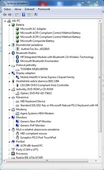 Predám notebook HP 6730b, 15,4" - 12