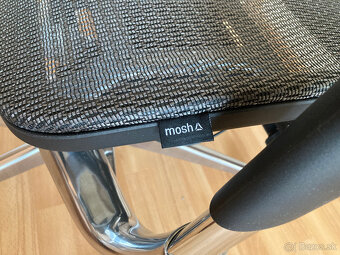 Ergonomická stolička Mosh Airflow 801 sivá - 12