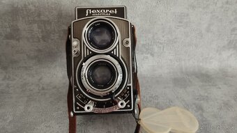 Starý fotoaparát Flexaret VI automat s příslušenstvím - 12
