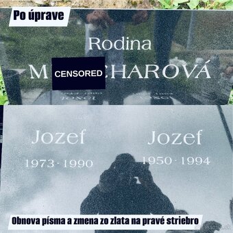 Obnova písma / renovácia - 12