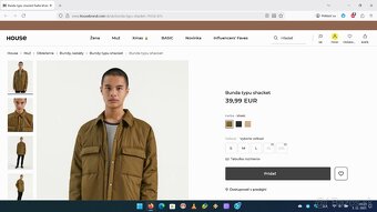 Bombéra, Bombérka, Letecká bunda, Bunda typu shacket - 12