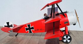RC model Fokker DR. 1 Triplane (Červený barón) - trojplošník - 12