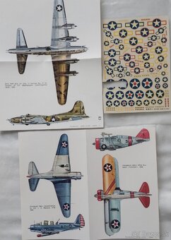 Obtlačky lietadlá WWII 1/72 - 12