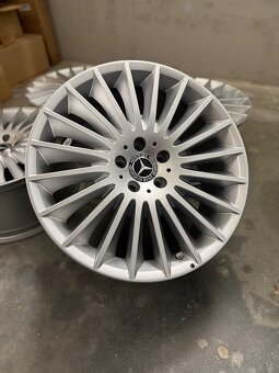 Hliníkové disky 5x112 R19 Mercedes Benz S Class W222 - 12