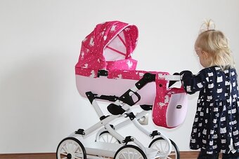 Kočík pre bábiky Retro - 12