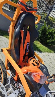 Terénny vozik 2x 1500W 40km/h dojazd 50km aj pre vozičkárov - 12