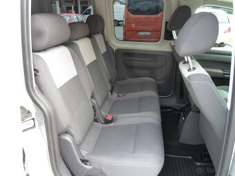Volkswagen Caddy 1.6 TDI 102k DSG automat,ťažné,klima,tempom - 12
