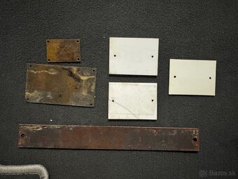 Plechové tabule, smaltovné tabule - 12