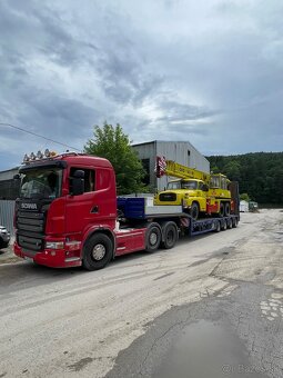 Preprava strojov podvalníkom ,odťah ,preprava tovaru - 12