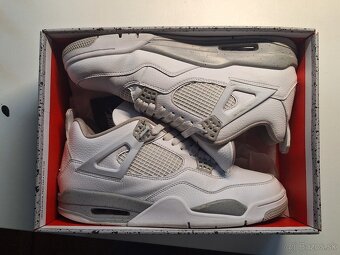 Jordan 4 retro white oreo - 12