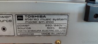 Hifi veža Toshiba - 12