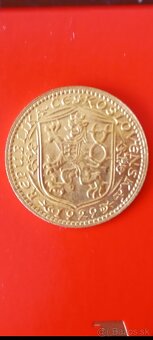SVATOVÁCLAVSKÝ DUKÁT 1929, KRÁSNÝ STAV - 12
