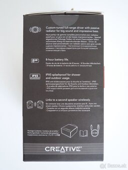 Bluetooth reproduktor Creative Chrono - 12