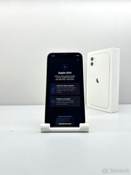 iPhone 11 WHITE NOVÁ BATÉRIA 100% - 12