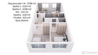 3 - izbový byt na Terase, Inžinierska ulica - 12