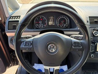 ► VW TOURAN 2,0 TDI-103 kW, 7 MÍST, NAVI, AUTOM. PARKOVÁNÍ ◄ - 12