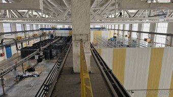 Prenájom výrobnej haly s mostovým žeriavom na 8 a 5 ton v Ni - 12