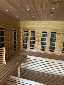 Sauna fínska a infra + ležadlá 2ks - 12