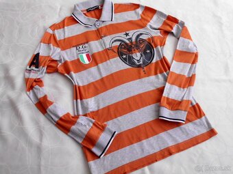 Dolce&Gabbana pánske slim pólo tričko M - 12
