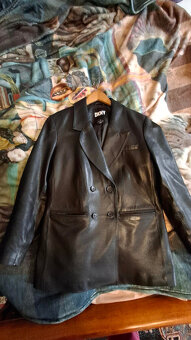 kožená bunda DKNY - 36 - 12