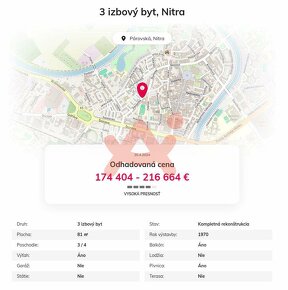 Bez maklérov predám slnečný byt v lokalite Nitra (ID: 103786 - 12