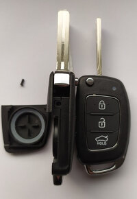HYUNDAI / KIA  -  3 tlač. obal kľúča - 12