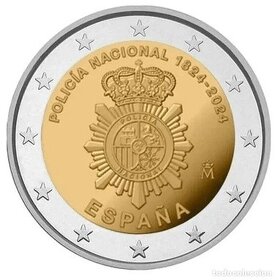 2€ UNC v ochrannej bublinke euro mince  pamatne na predaj - 12