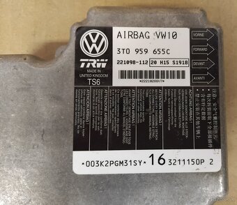 airbagy Superb 2 facelift aj predfacelift - 12