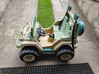 Detské elektrické autíčko JEEP pre dve deti - 12