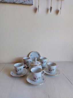 Karlovarsky porcelan - mokka salky - 12
