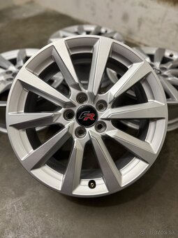 Hliníkové disky 5x100 R16 - Audi A1, Fabia, Rapid, Polo Scal - 12