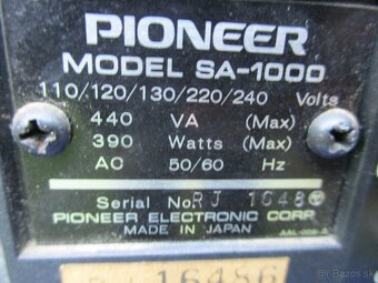 Pioneer SA-1000 - 12