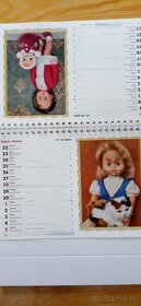 retro Hamiro bábika kalendár  -13 eur - 12