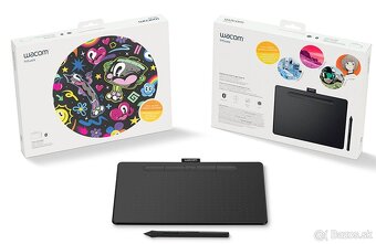 Wacom Intuos M Bluetooth Black - ako nový, + sada hrotov - 12